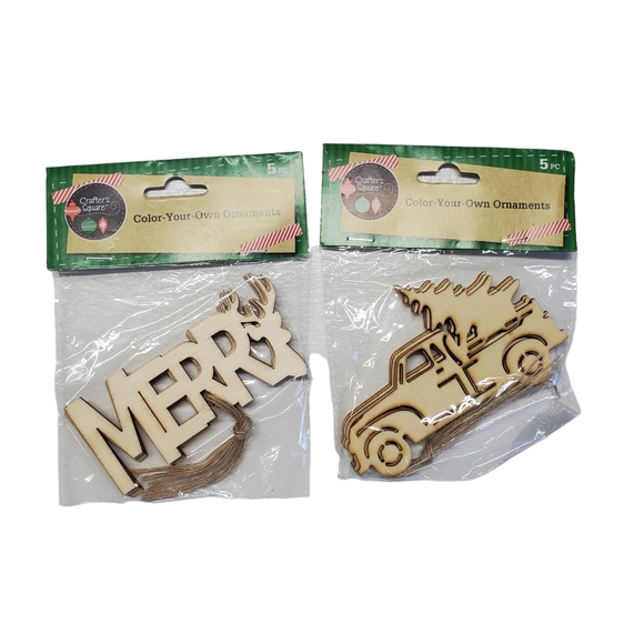 NWT Christmas Bundle Decorations /Crafts Red Truck Theme - Picture 6 of 15